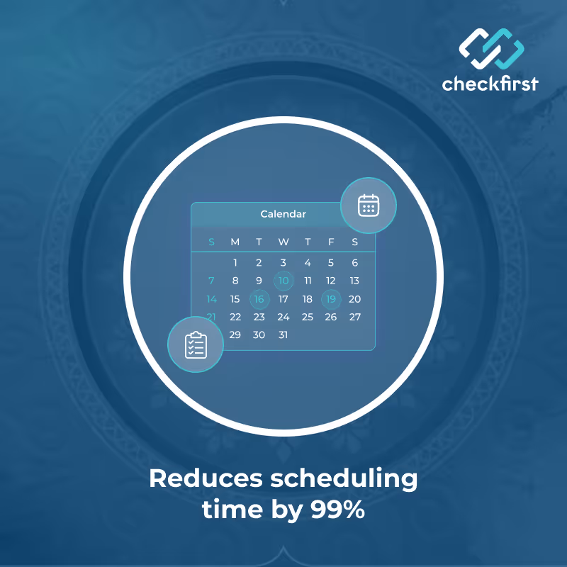 Global compliance and risk management company reduces scheduling time by 99% and increases auditor utilization with ScheduleAI