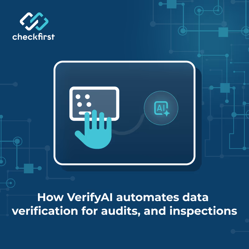 How VerifyAI automates data verification for audits, inspections, and certifications