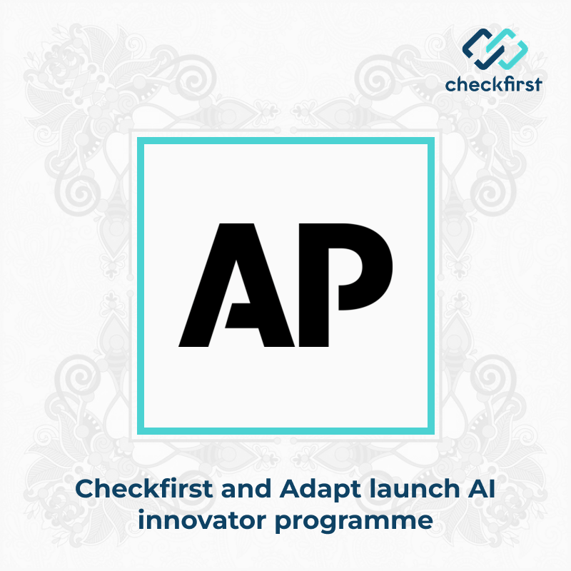 Checkfirst and Adapt launch AI innovator program for TIC industry