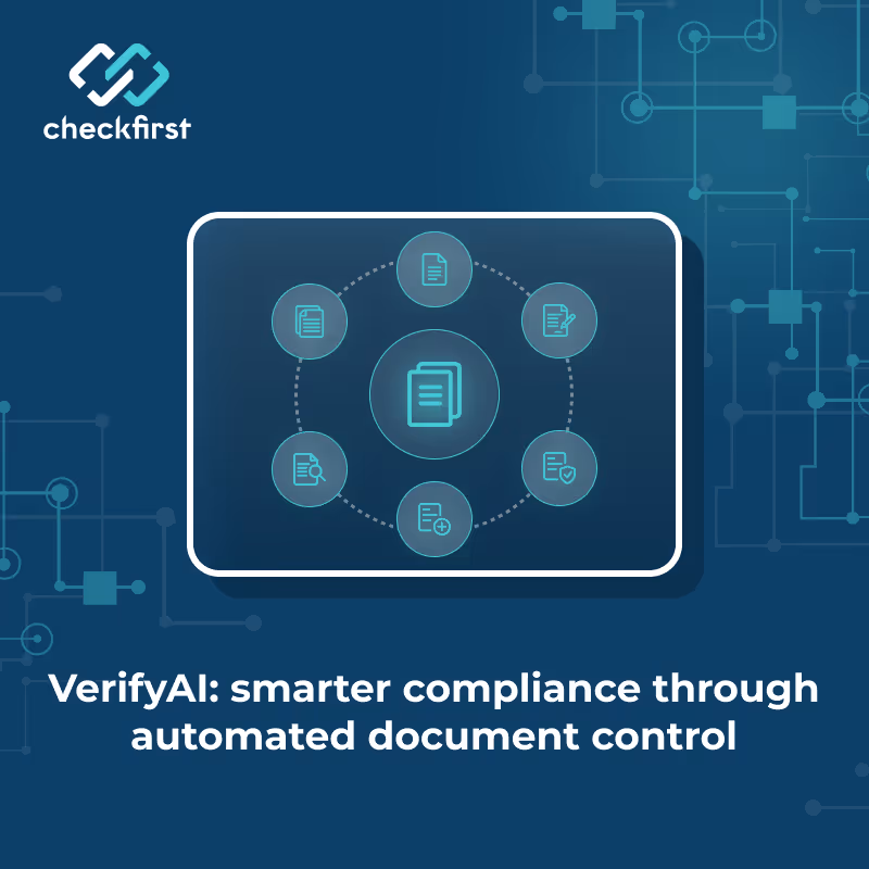 How is the AI document control software, VerifyAI, redefining compliance management