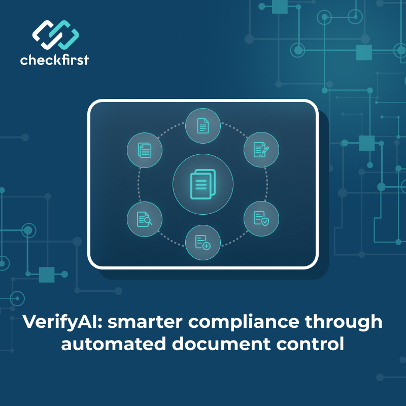 How is the AI document control software, VerifyAI, redefining compliance management