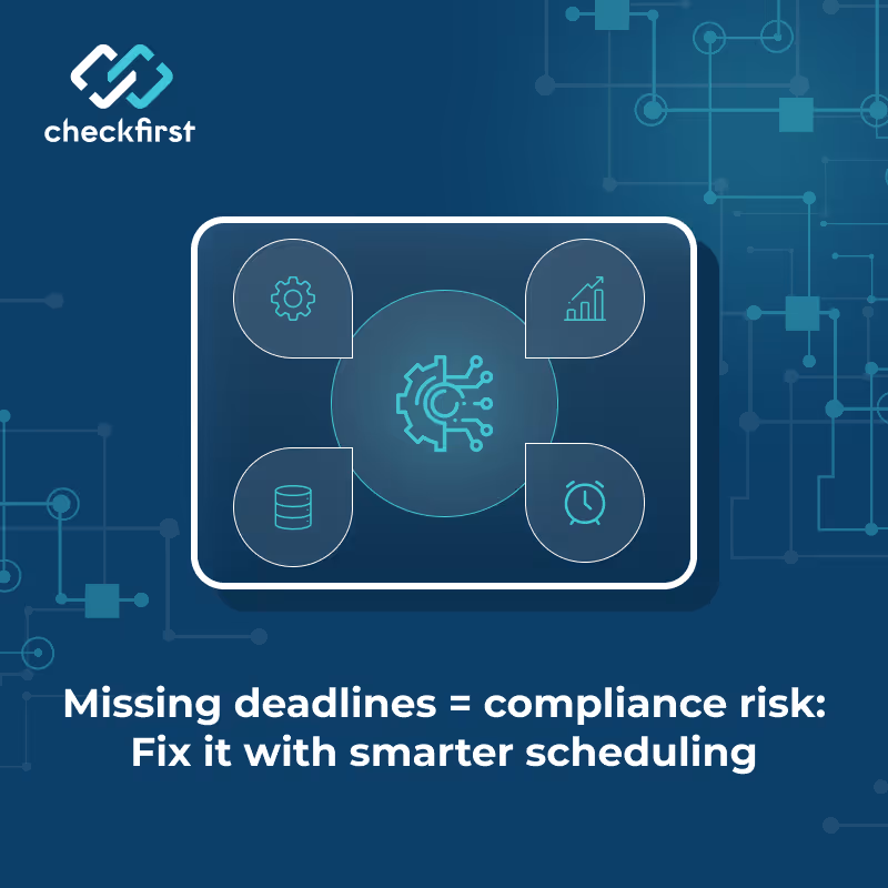 Are you missing audit deadlines? How scheduling software guarantees compliance
