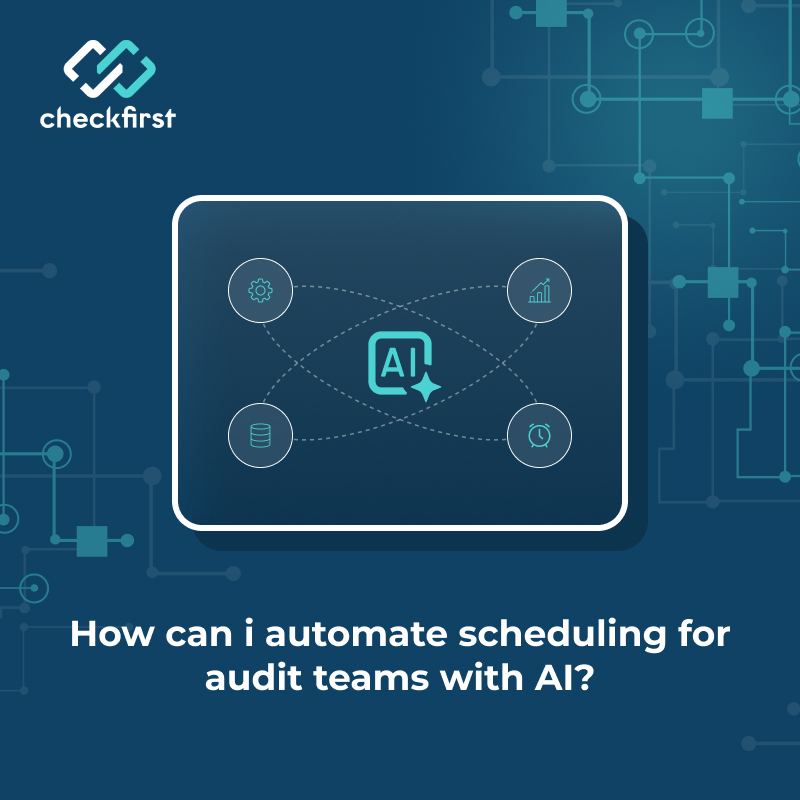 How can I automate audit team scheduling with AI?