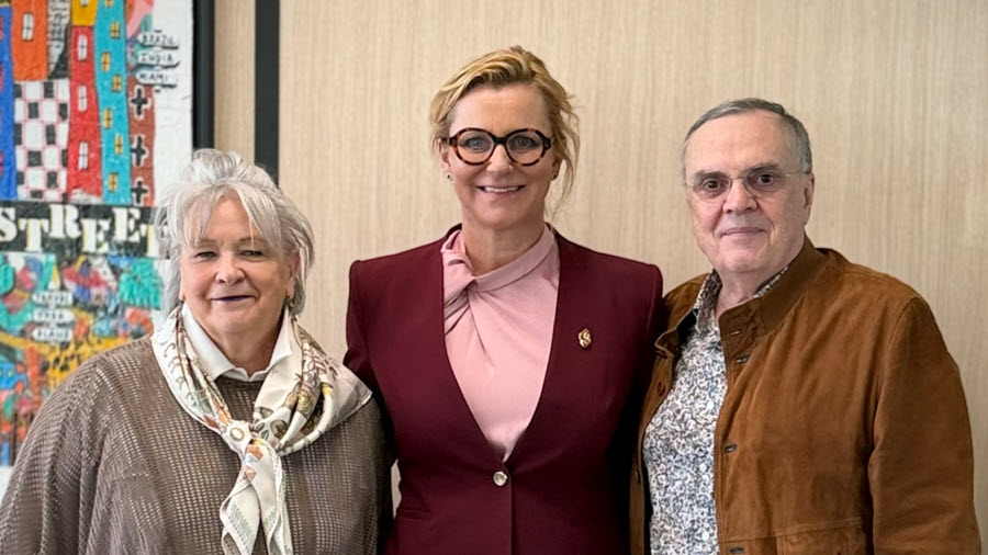 Aline Michel, Carolina Faxe & Jean Claude Michel