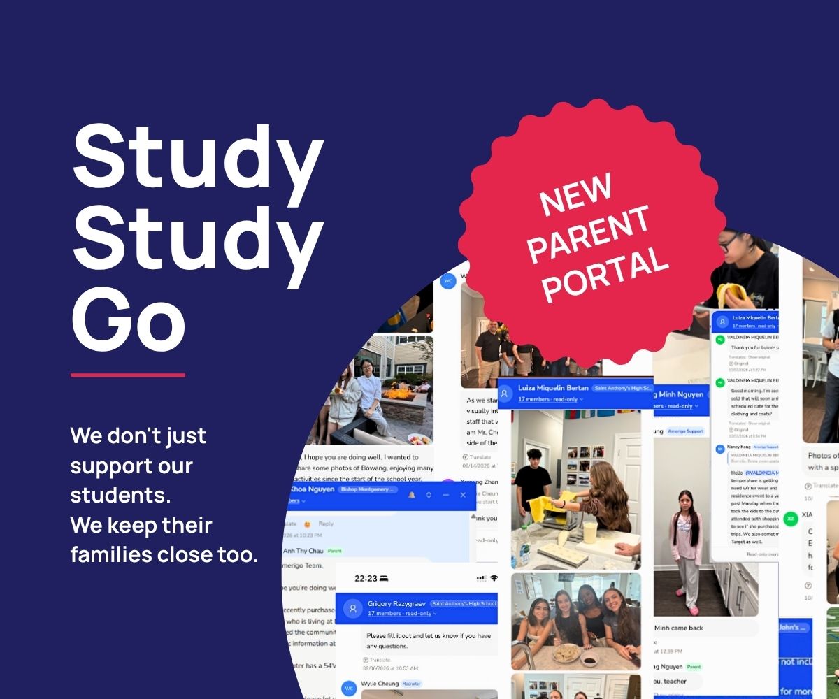 Study Study Go: Amerigo's new parent portal