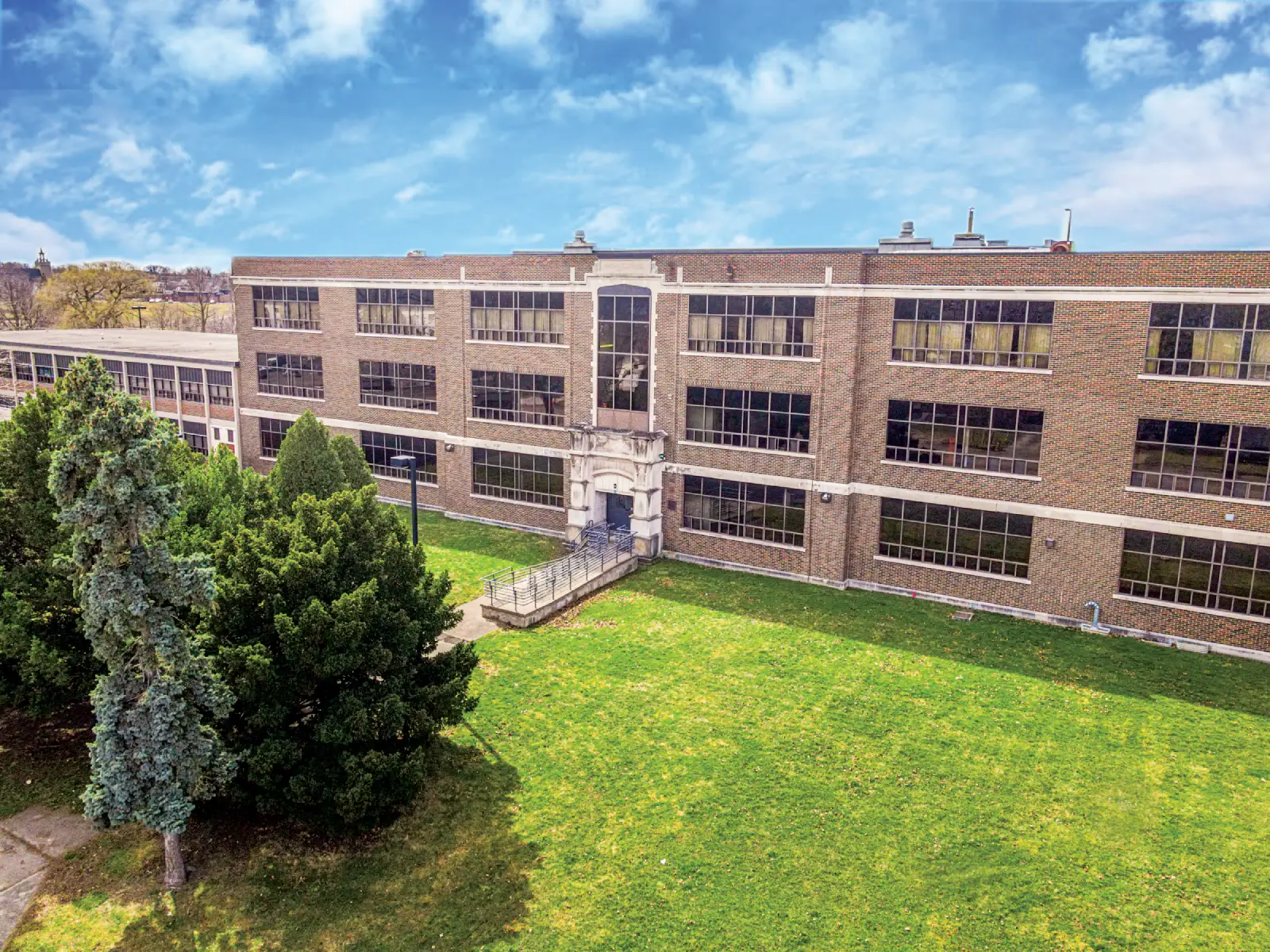 Fort Erie International Academy school building