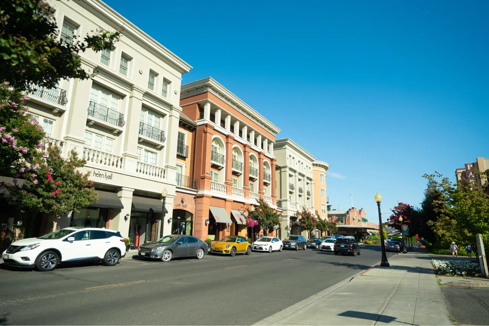 Main street in Napa, California