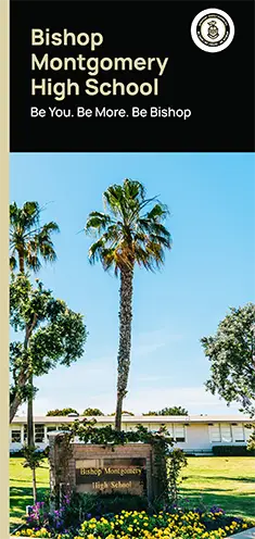 Bishop Montgomery High School brochure cover