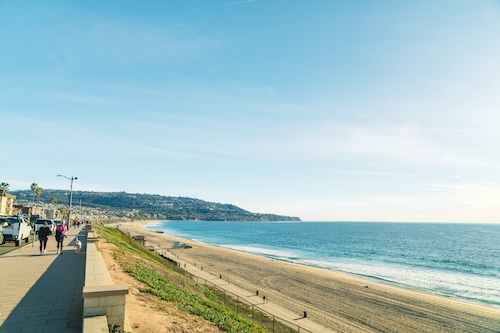 Beach near Los Angeles, California