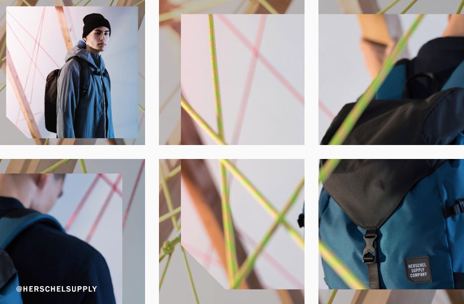 How to Split Your Instagram Grid Beautifully - PLANOLY Blog - herschelsupply