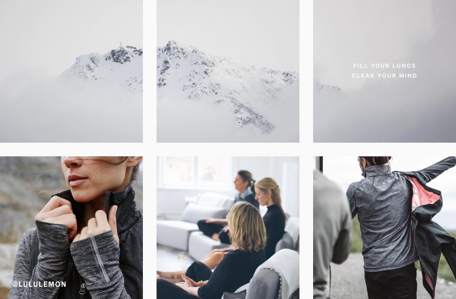 How to Split Your Instagram Grid Beautifully - PLANOLY Blog - lululemon