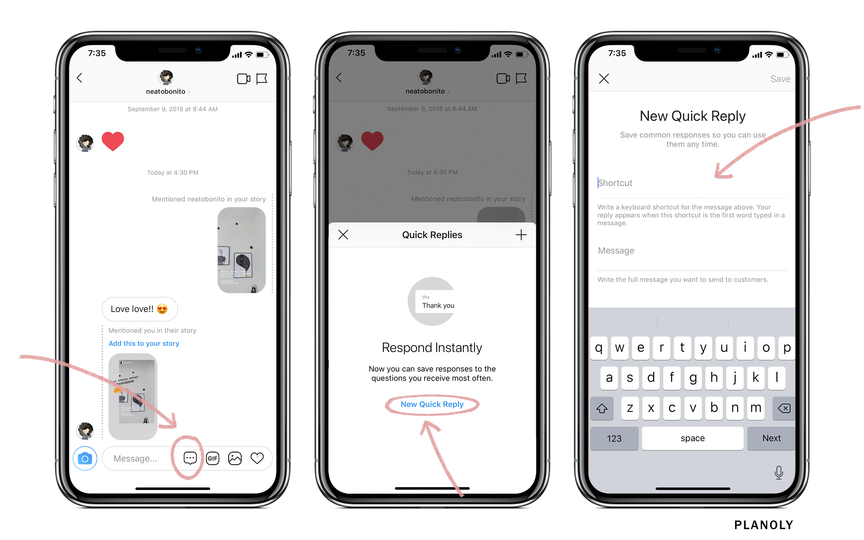 Instagram Quick Replies Feature How To 1