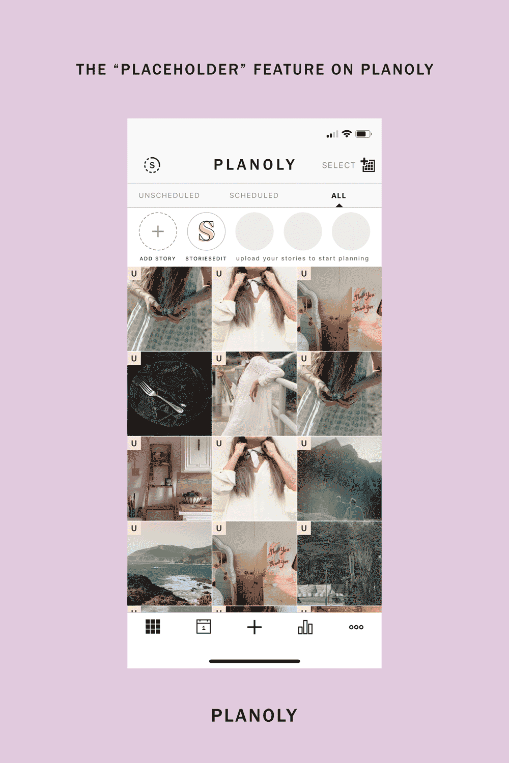 PLANOLY Tip Placeholder Feature