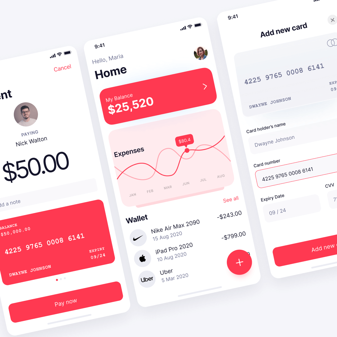 Finance App - Links X Webflow Template
