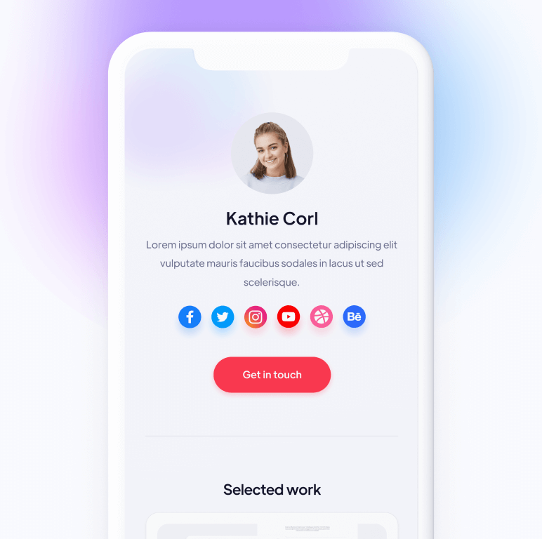 Portfolio - Links X Webflow Template