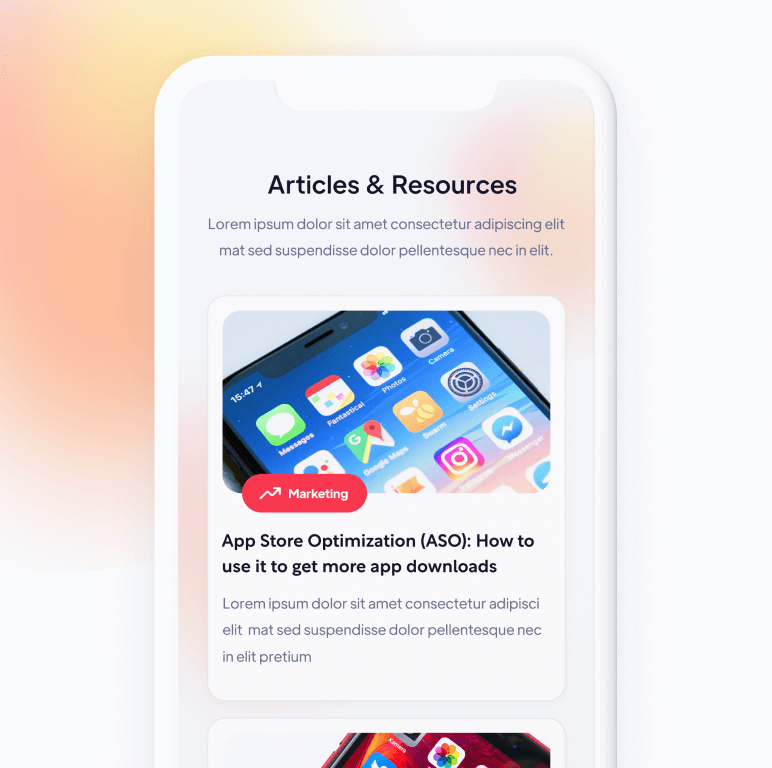 Blog - Links X Webflow Template