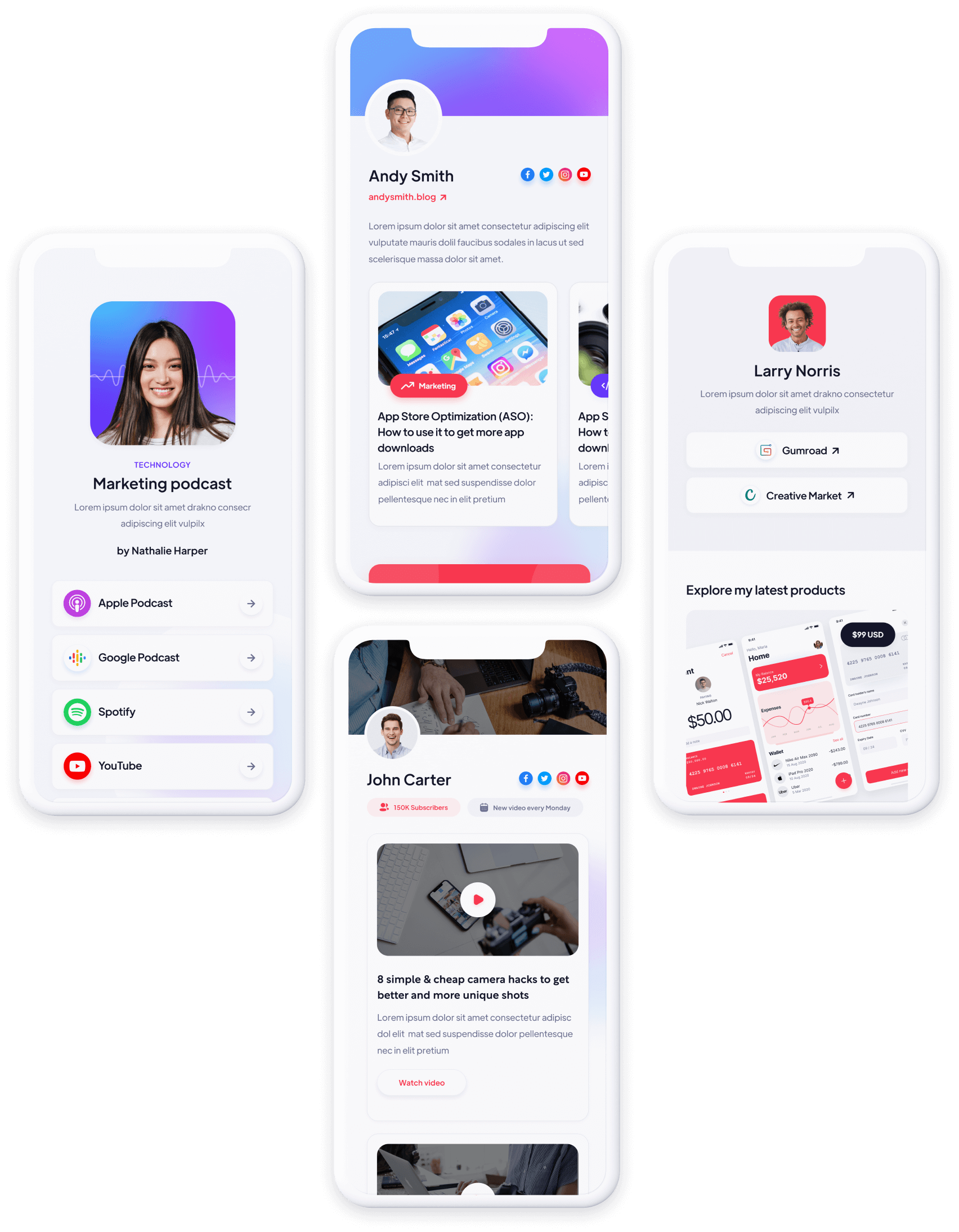 Hero Image - Links X Webflow Template