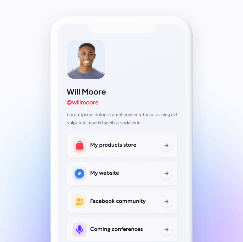 Instagram - Links X Webflow Template