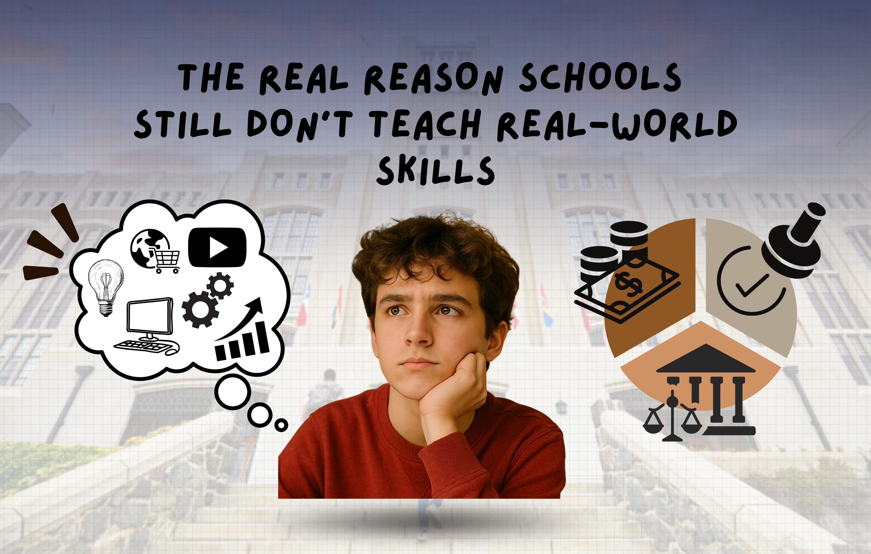 A collection of articles on education topics, such as real-world experience for teens, family co-ops, and the impact of technology.