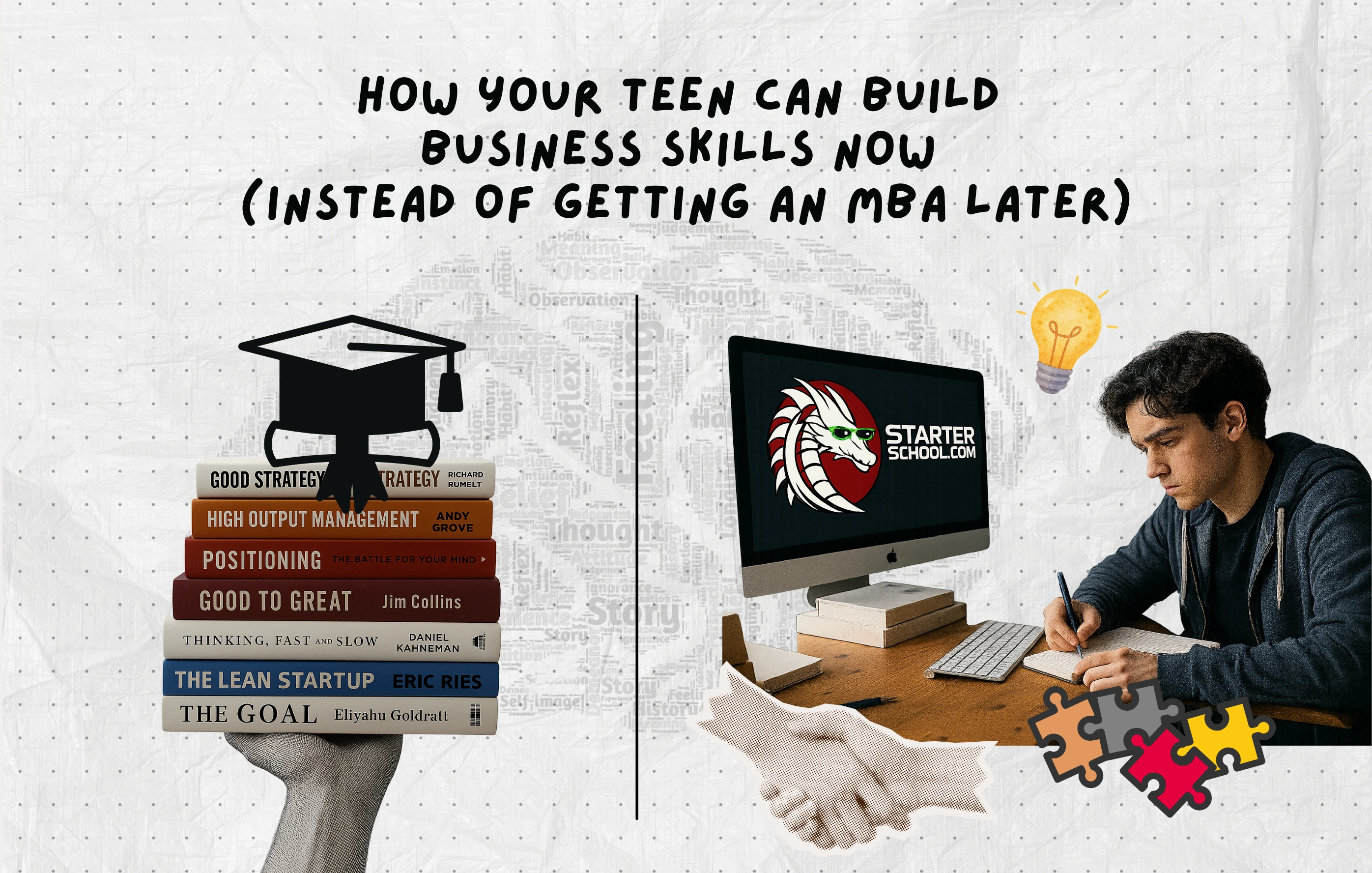 A collection of articles on education topics, such as real-world experience for teens, family co-ops, and the impact of technology.