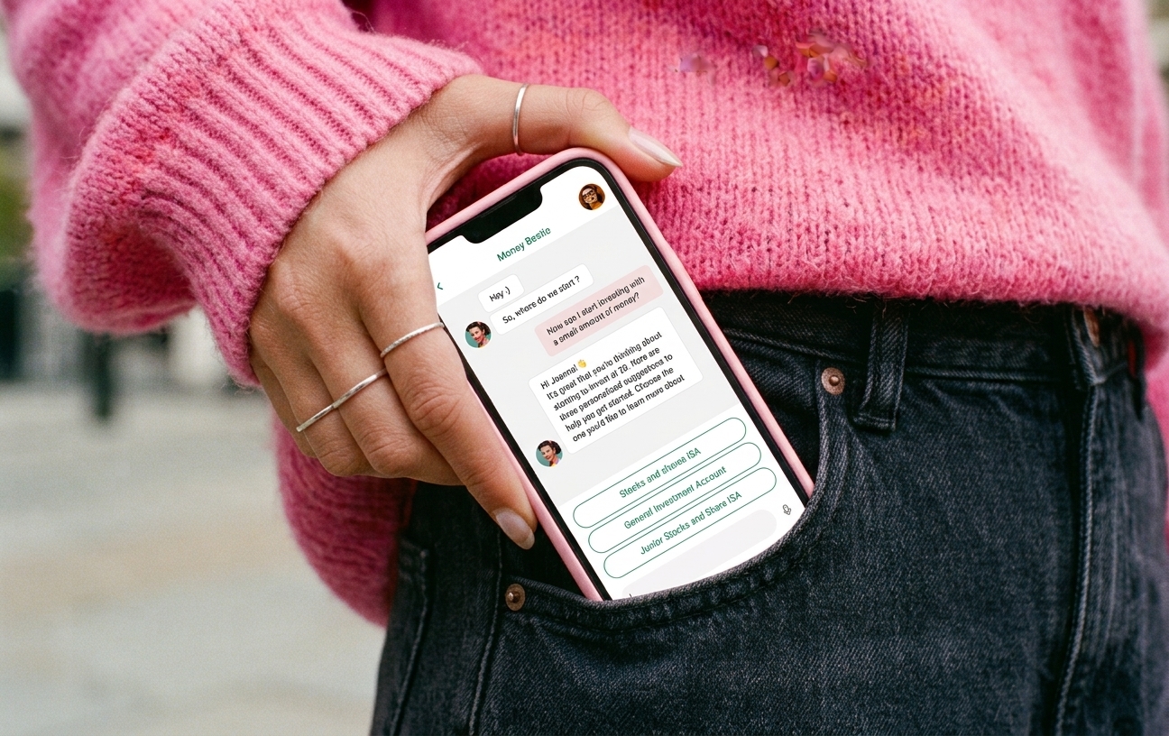 The Money Bestie mobile app screens