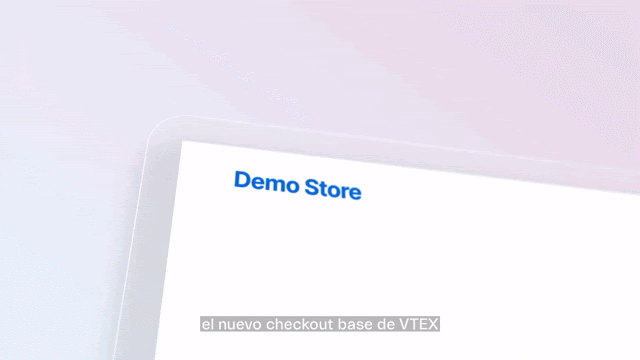 Texto borroso con las palabras 'Pickup store' en negro sobre fondo claro.