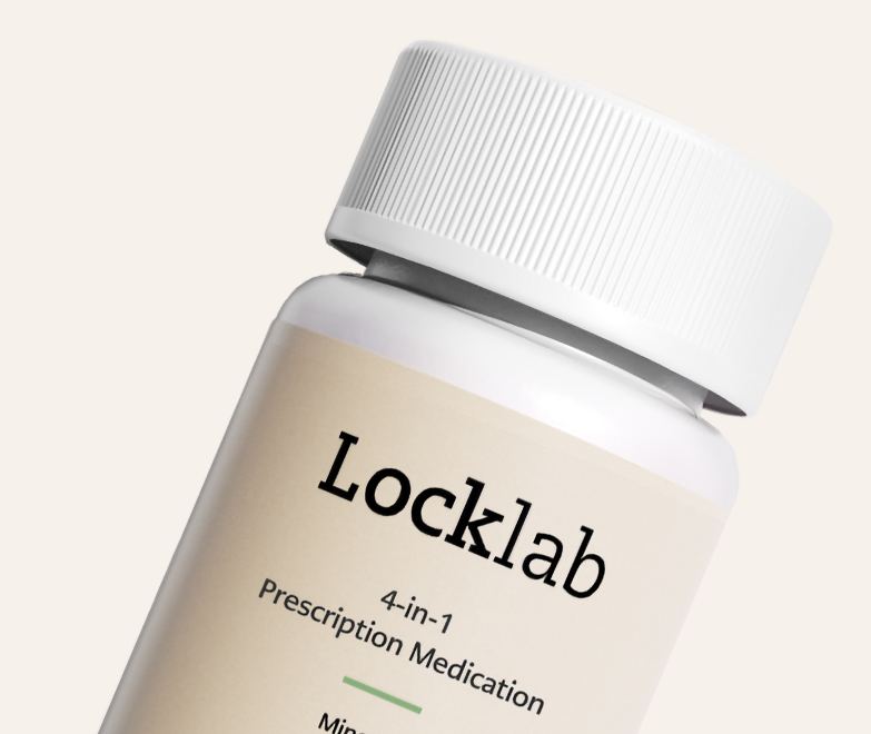 Locklab 4-in-1 prescription medication bottle