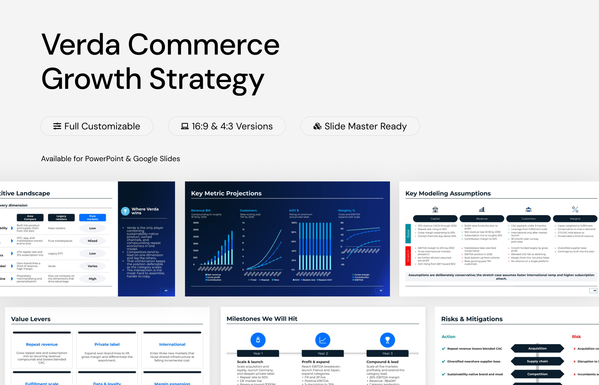 Quarterly review demo deck preview