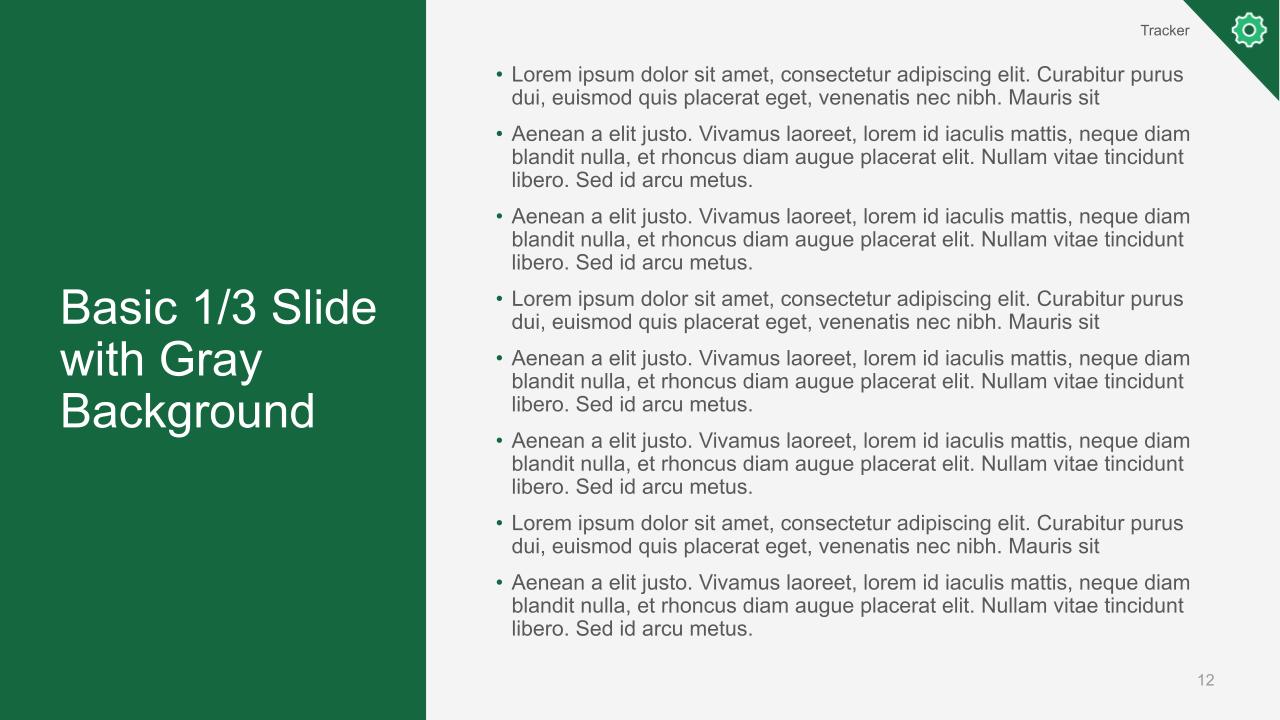 Strategy slide