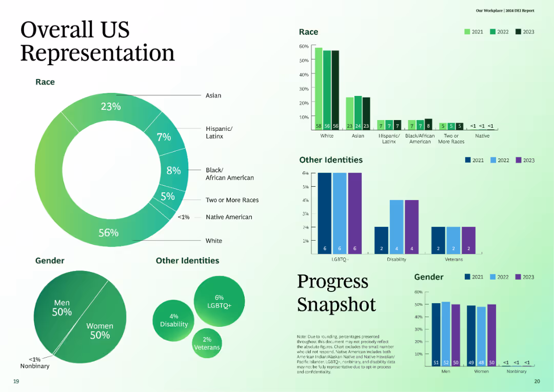 US Diversity, Equity, and Inclusion Report