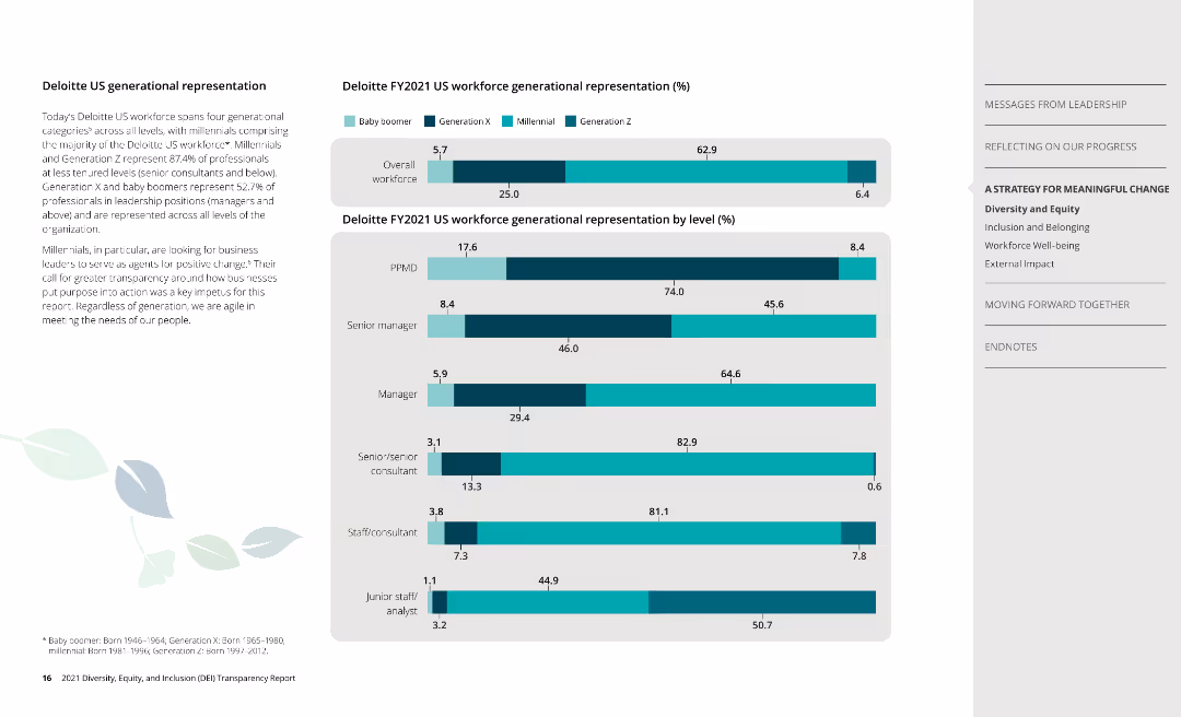 2021 Diversity, Equity, and Inclusion (DEI) Transparency Report