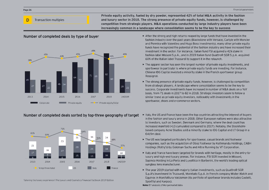 Tailoring the luxury experience The Luxury and Cosmetics Financial Factbook 2019 Edition