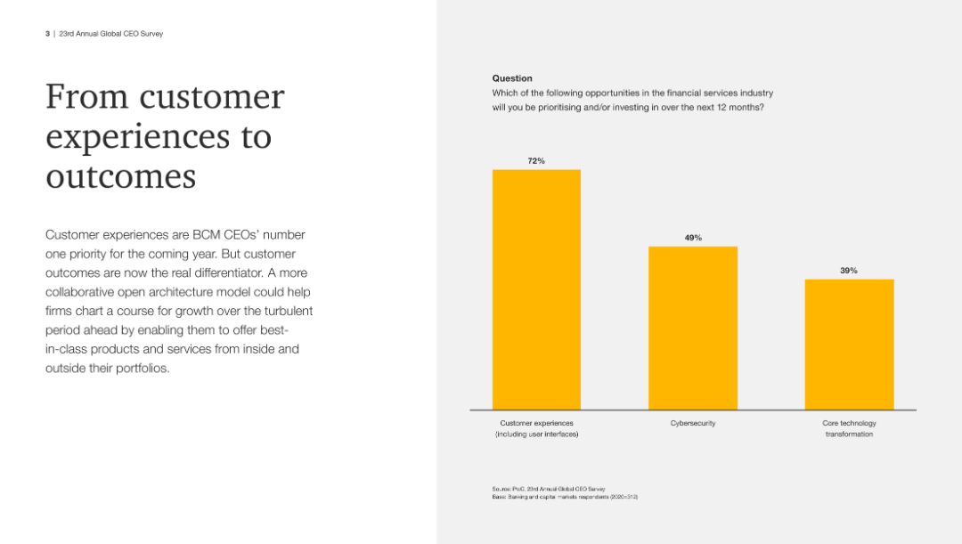 From customer experiences to outcomes