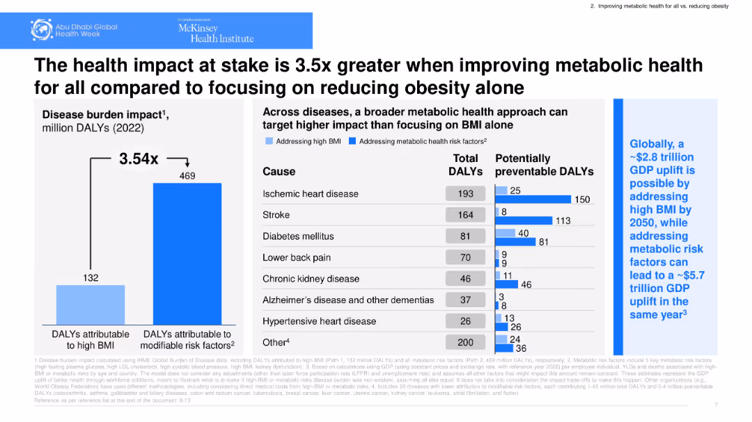 Blueprint for Advancing Metabolic Health