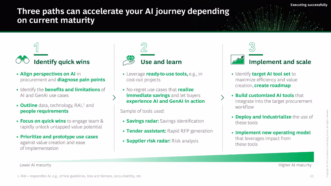 Maximizing Value Potential from AI in 2025