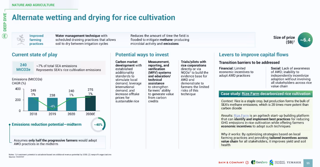Alternate wetting and drying for rice cultivation