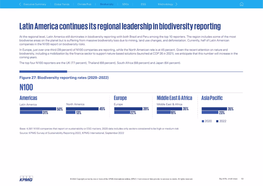 Big shifts, small steps Survey of Sustainability Reporting 2022