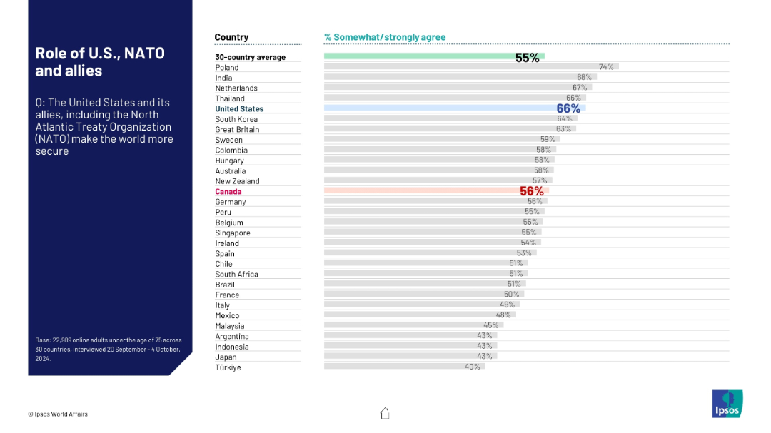 Role of U.S., NATO and allies