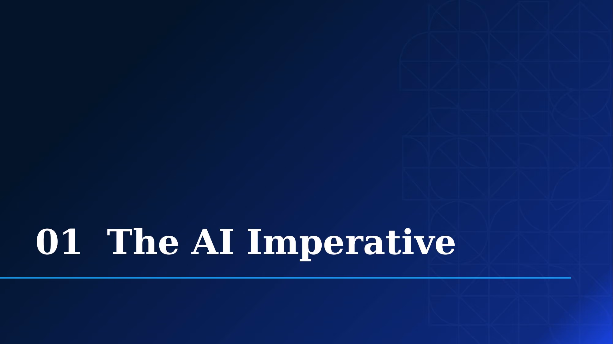 AI Transformation Strategy - Slide 03