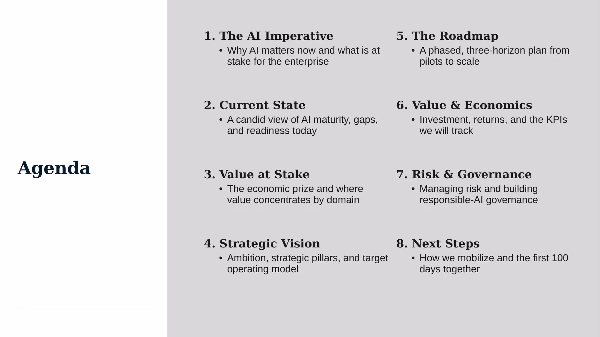 AI Transformation Strategy - Slide 02