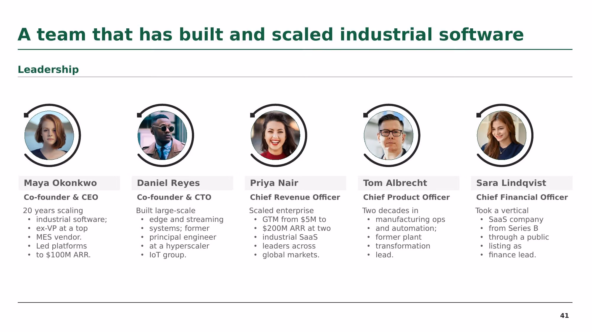 Cadence Industrial - Slide 41