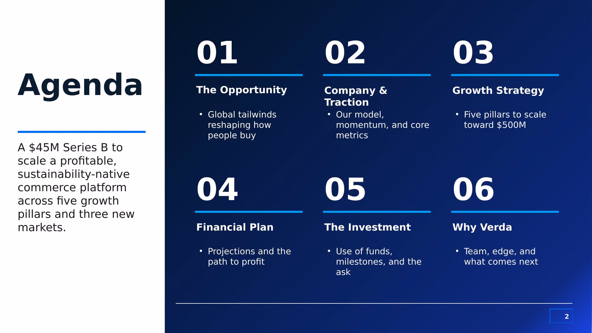 Verda Commerce - Slide 02