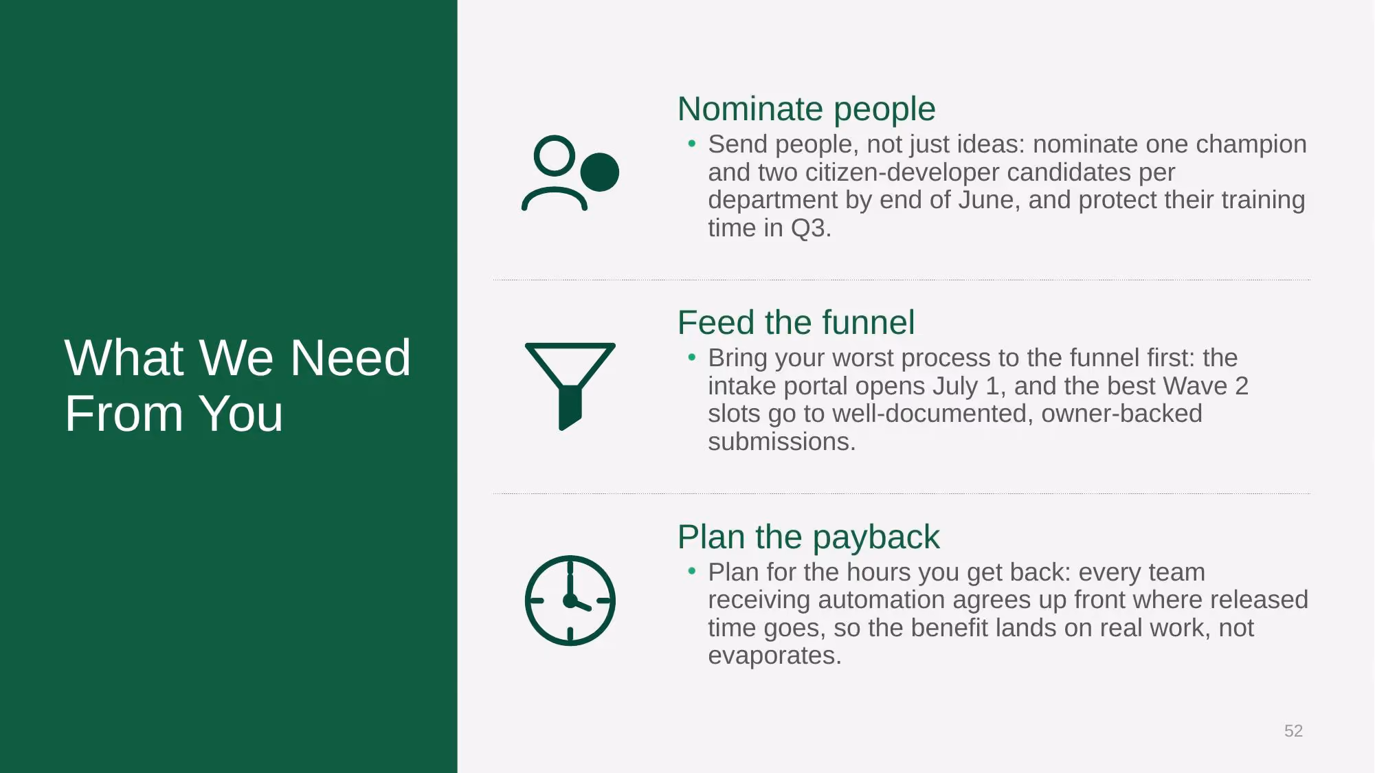 Automation Strategy 2026-2028 - Slide 52
