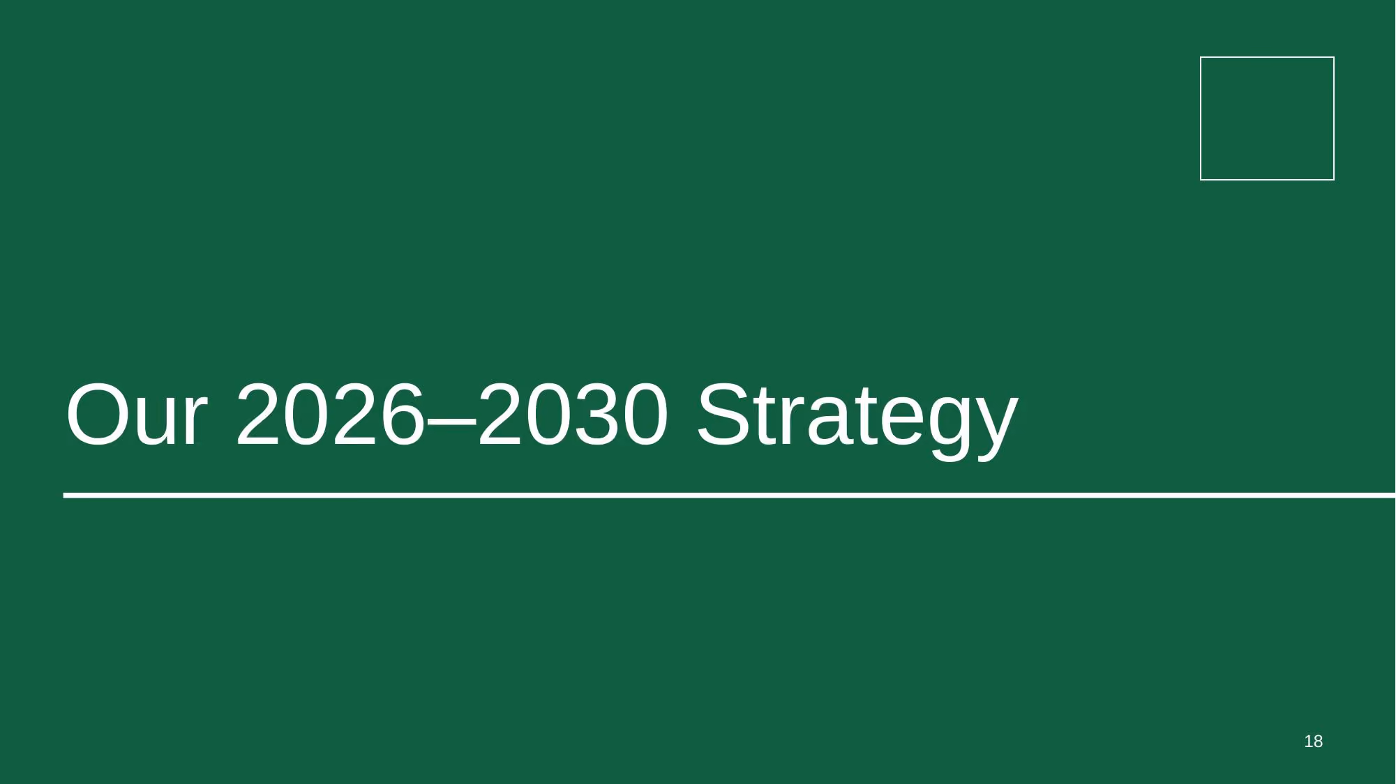 Brighter Futures Alliance - Slide 18