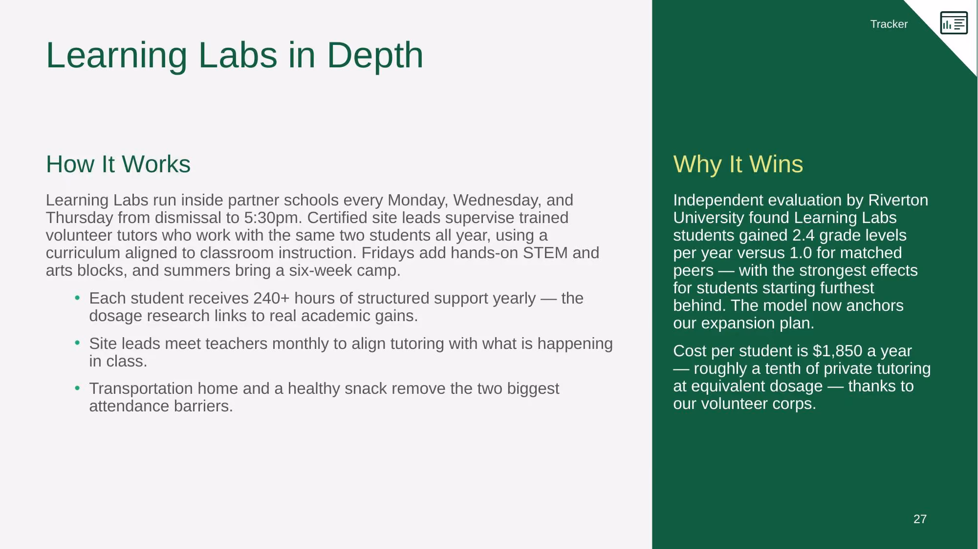 Brighter Futures Alliance - Slide 27