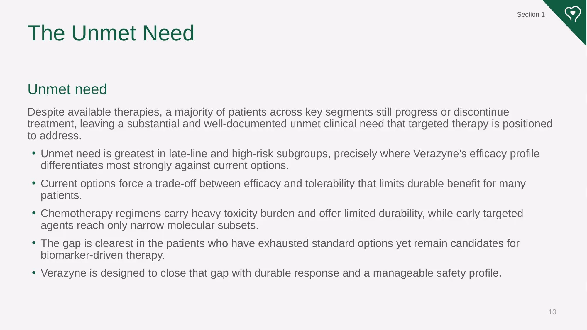 Verazyne Commercial Strategy - Slide 10