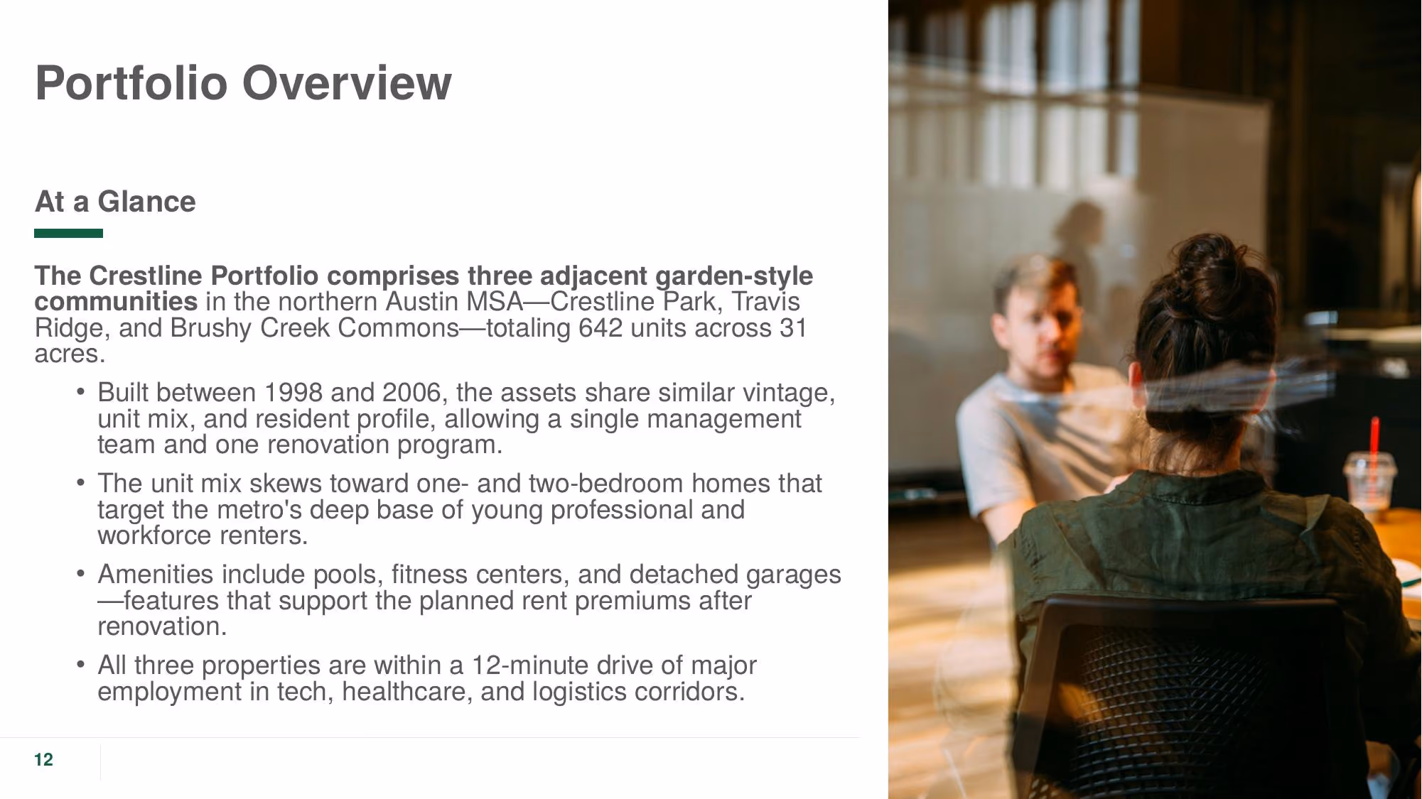 The Crestline Portfolio - Slide 12