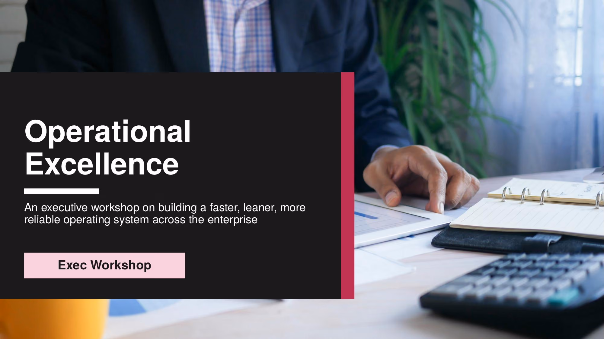 Operational Excellence - Slide 01