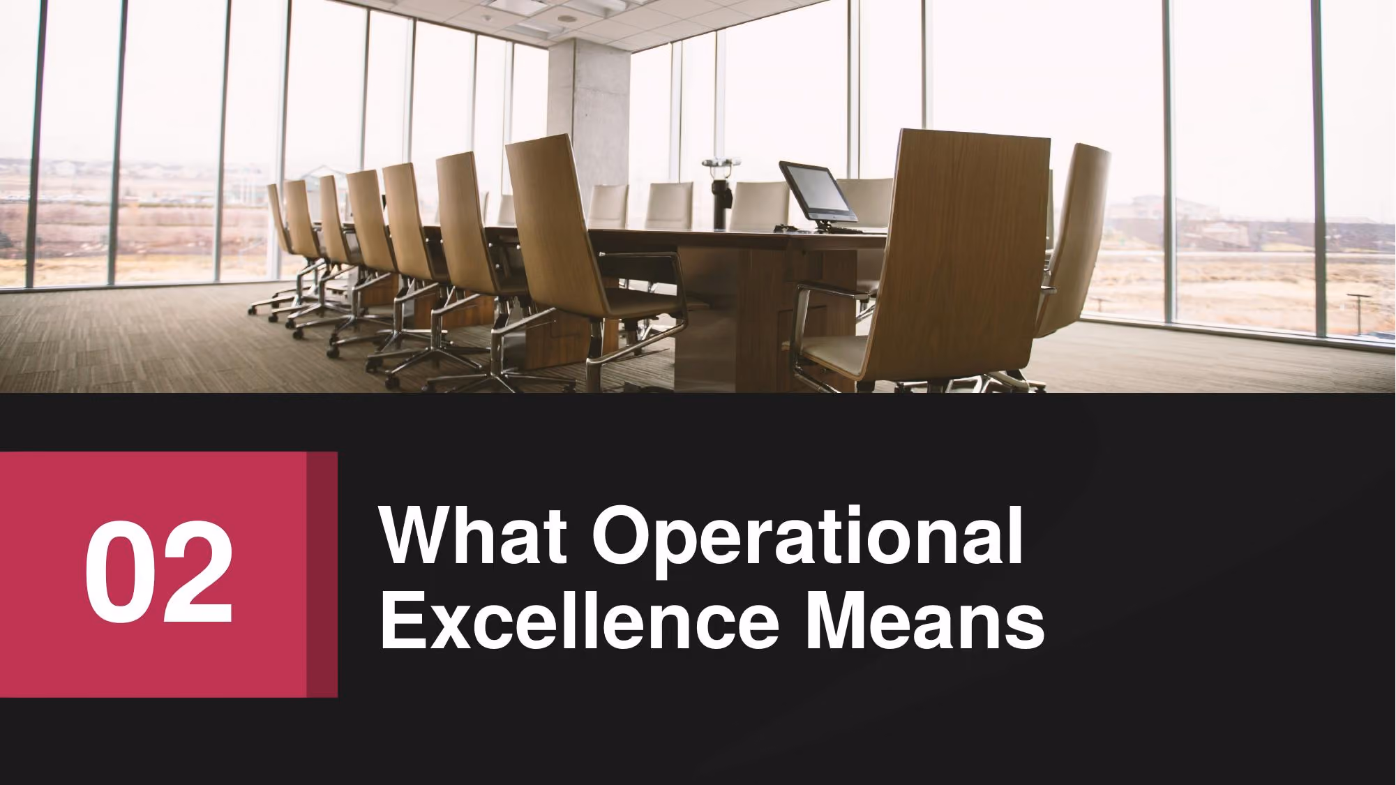 Operational Excellence - Slide 09