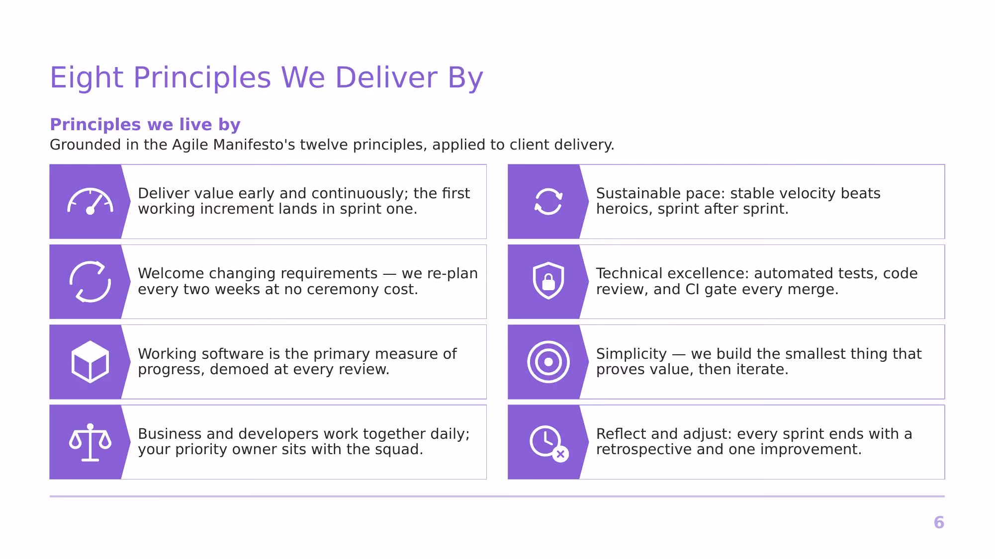 Agile at Nimbus Software - Slide 06